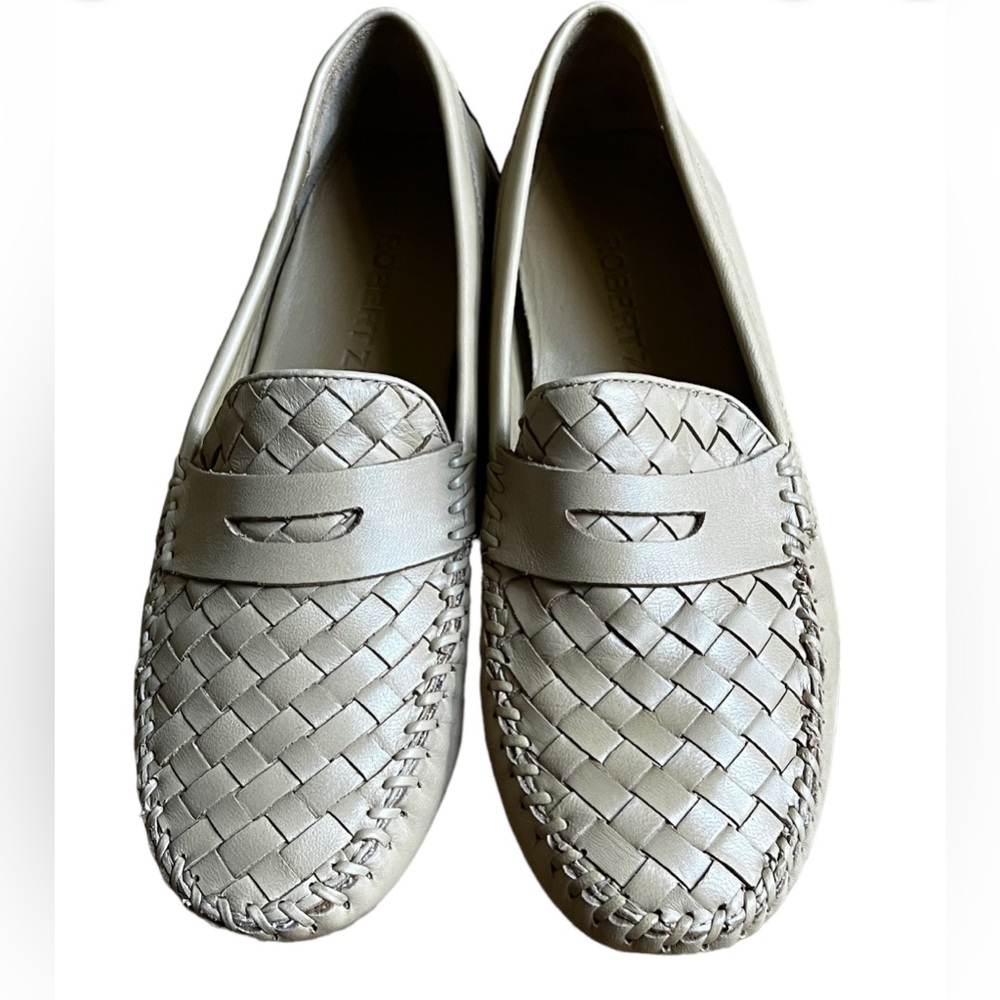 Robert Zur Petra Womens 8.5 Leather Driving Shoe Loafer Classic Preppy Old Money - Picture 8 of 8
